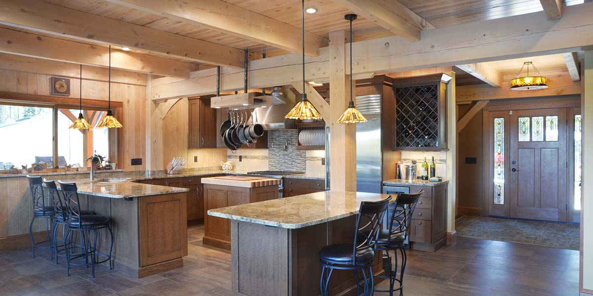 Timber Frame Kitchen