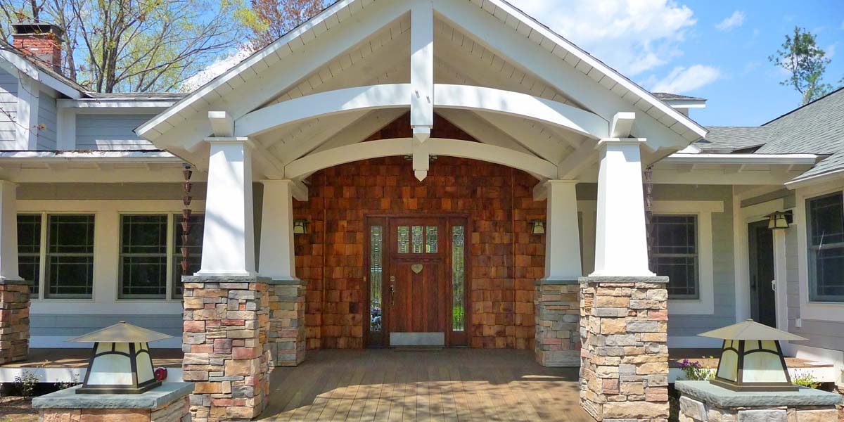 Timber Frame Porch